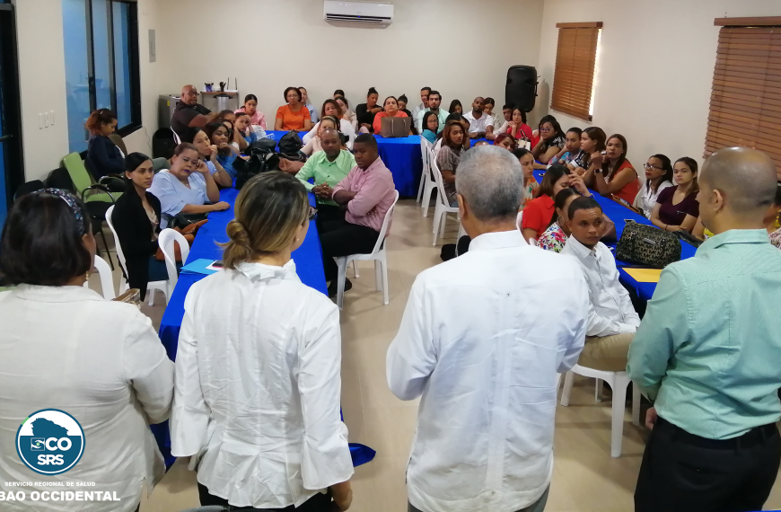 SNS Y OPS IMPARTEN TALLER A MÉDICOS ASISTENTES DEL SRSCO.