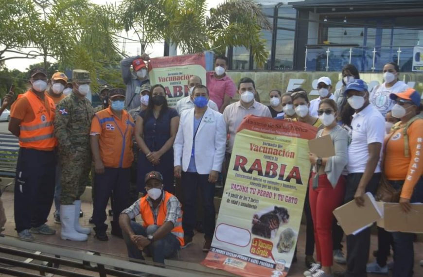 SRS CIBAO OCCIDENTAL PARTICIPA LANZAMIENTO JORNADA DE VACUNACIÓN ANTIRRÁBICA