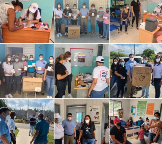 SRSCO, realiza recorrido de supervisi&oacute;n a Jornada de Vacunaci&oacute;n, en la Provincia Valverde.