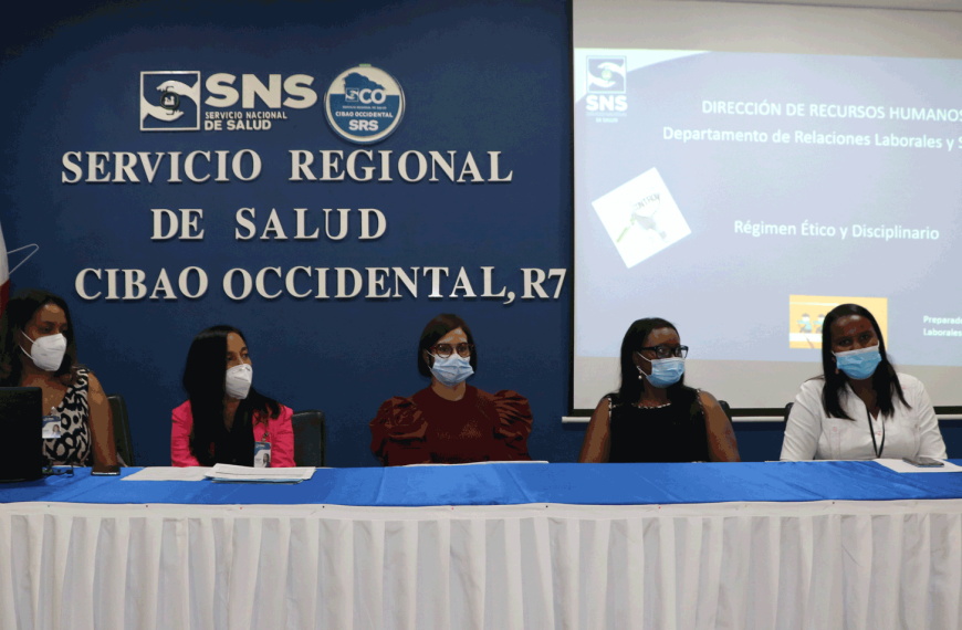 SNS-SRSCO, realizan Taller de Capacitaci&oacute;n, de los Procesos Laborales, relacionados a la Ley 41-08 de Funci&oacute;n P&uacute;blica.