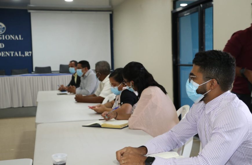 SRSCO, recibe visita del doctor Carlos Pimentel.