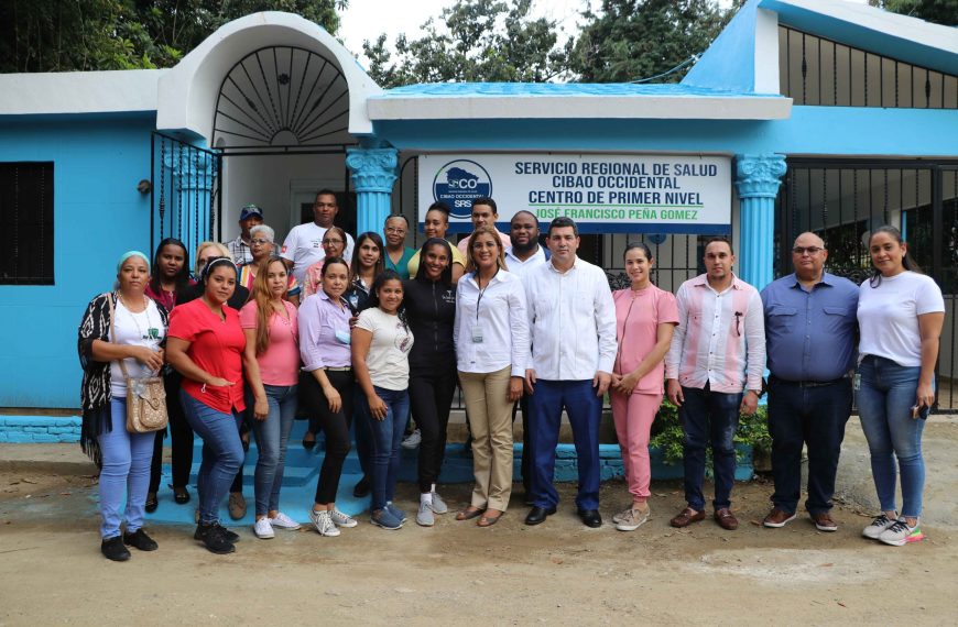 Servicio Regional de Salud Cibao Occidental (SRSCO), Hace Entrega del Centro de Primer Nivel (CPN), &ldquo;Jos&eacute; Fco. Pe&ntilde;a G&oacute;mez&rdquo;, En el Municipio de Esperanza, (Acondicionado y Remozado).