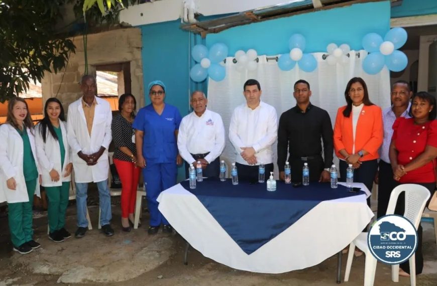 SRSCO, ENTREGA CPN REMOZADO Y ACONDICIONA EN EL SECTOR RIVERA DEL MASACRE MUNICIPIO LOMA DE CABRERA PROV. DAJABON: