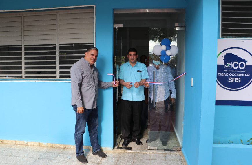 SRSCO, Entrega Remozado y Acondicionado Centro de Primer Nivel en el sector &laquo;Los Conucos&raquo; Provincia Montecristi.