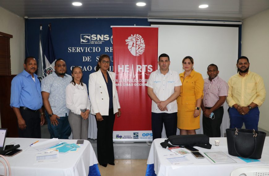SRSCO, imparte Taller de Capacitaci&oacute;n a los equipos de las UNAP de la provincia Valverde (m&eacute;dicos, enfermera, y promotores), para la expansi&oacute;n Estrategia HEARTS.