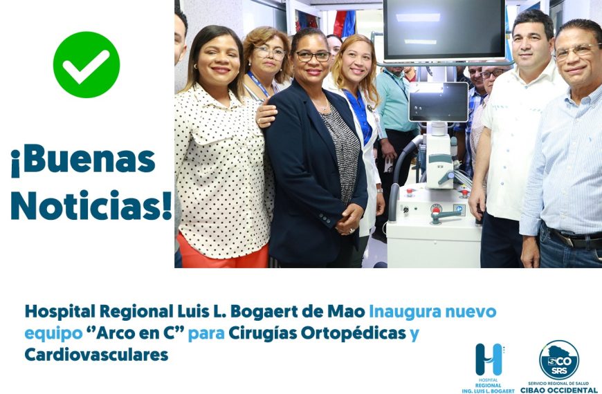 Inauguraci&oacute;n del Nuevo Equipo Arco en C en el Hospital Luis L. Bogaert