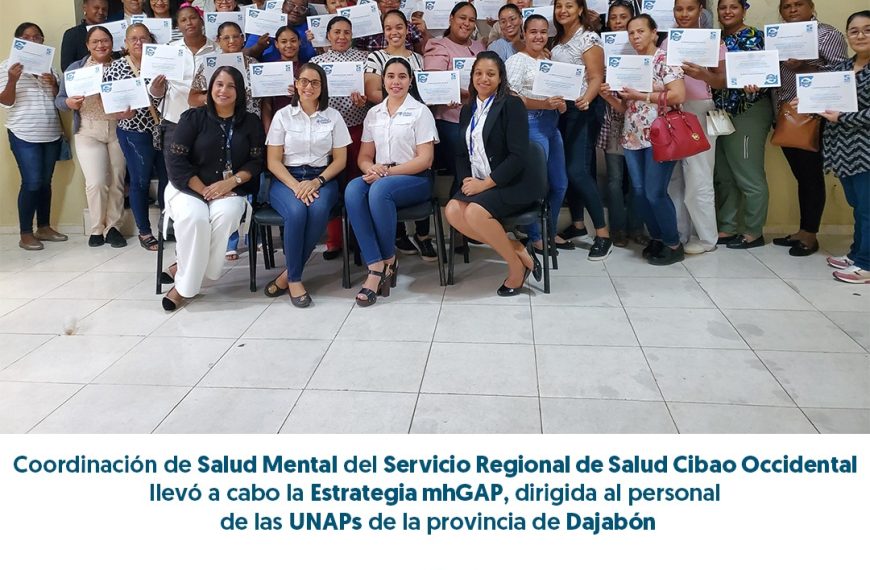 FORTALECIMIENTO DE LA SALUD MENTAL EN DAJAB&Oacute;N A TRAV&Eacute;S DE LA ESTRATEGIA MHGAP