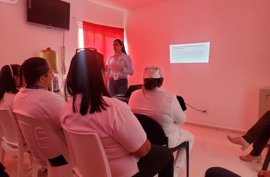 SRSCO IMPARTE TALLER DE HUMANIZACI&Oacute;N EN SALUD MENTAL EN EL HOSPITAL MUNICIPAL DE PARTIDO
