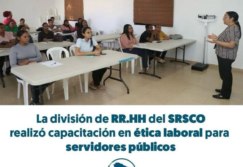 CAPACITACI&Oacute;N EN &Eacute;TICA LABORAL PARA SERVIDORES P&Uacute;BLICOS DEL SERVICIO REGIONAL DE SALUD CIBAO OCCIDENTAL