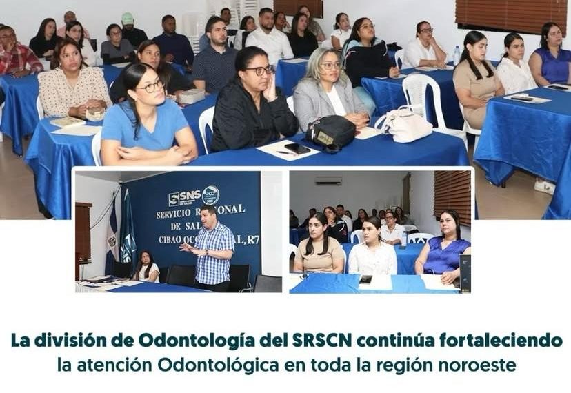 DIVISIÓN DE ODONTOLOGÍA DEL SRS CIBAO NOROESTE REAFIRMA SU COMPROMISO CON LA SALUD BUCAL EN LA REGIÓN