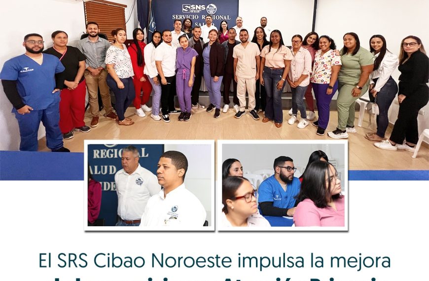 SRS CIBAO NOROESTE FORTALECE LA ATENCIÓN PRIMARIA CON CAPACITACIÓN A MÉDICOS PASANTES
