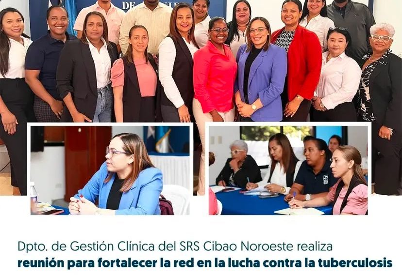 SRS CIBAO NOROESTE FORTALECE LA RED DE ATENCIÓN EN LA LUCHA CONTRA LA TUBERCULOSIS