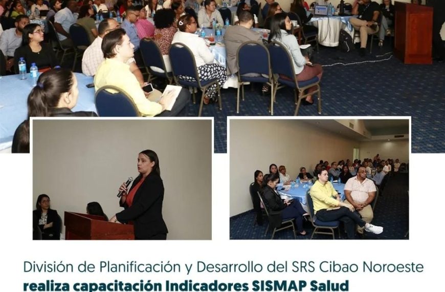 DIVISIÓN DE PLANIFICACIÓN DEL SRS CIBAO NOROESTE FORTALECE CAPACIDADES EN MONITOREO INSTITUCIONAL CON JORNADA SOBRE INDICADORES DEL SISMAP SALUD