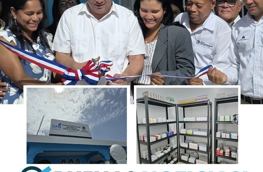 SRS CIBAO NOROESTE ENTREGA TOTALMENTE REMOZADO Y EQUIPADO EL CPN LA CAPITALITA EN CASTAÑUELAS