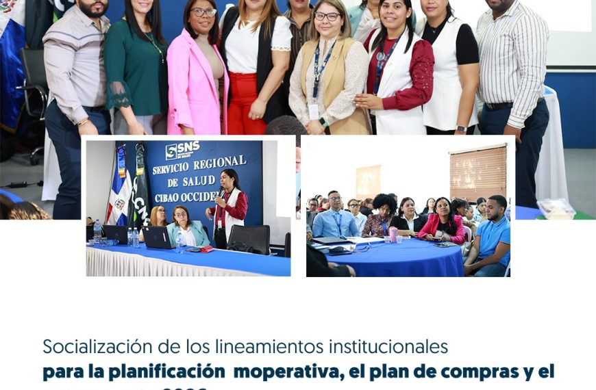 SRSCNO SOCIALIZA LINEAMIENTOS PARA LA PLANIFICACIÓN OPERATIVA, COMPRAS Y PRESUPUESTO 2026