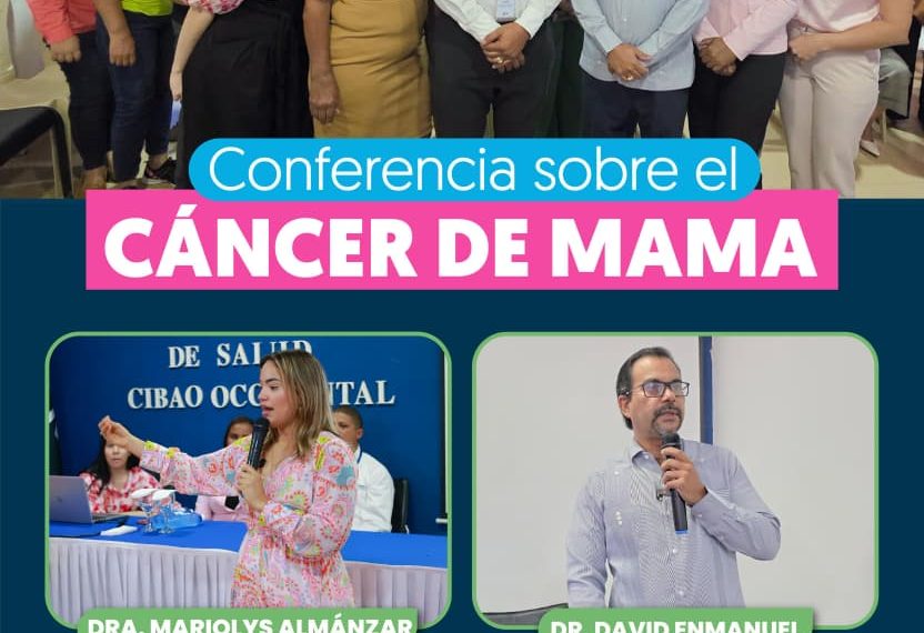 SRS CIBAO NOROESTE IMPULSA LA PREVENCIÓN Y DETECCIÓN TEMPRANA DEL CÁNCER DE MAMA