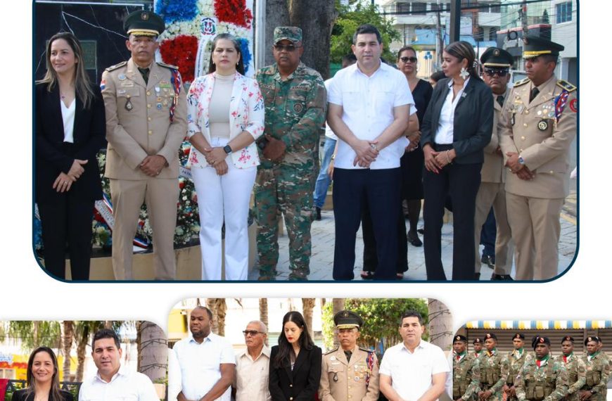 SRS CIBAO NOROESTE PARTICIPA EN ACTOS CONMEMORATIVOS DEL 181 ANIVERSARIO DE LA CONSTITUCIÓN DOMINICANA