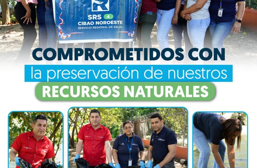 SRS CIBAO NOROESTE REALIZA JORNADA AMBIENTAL EN EL RÍO TITILITO