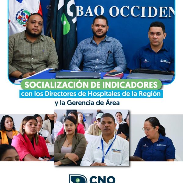 SRS CIBAO NOROESTE REALIZA JORNADA DE SOCIALIZACIÓN Y SEGUIMIENTO DE INDICADORES