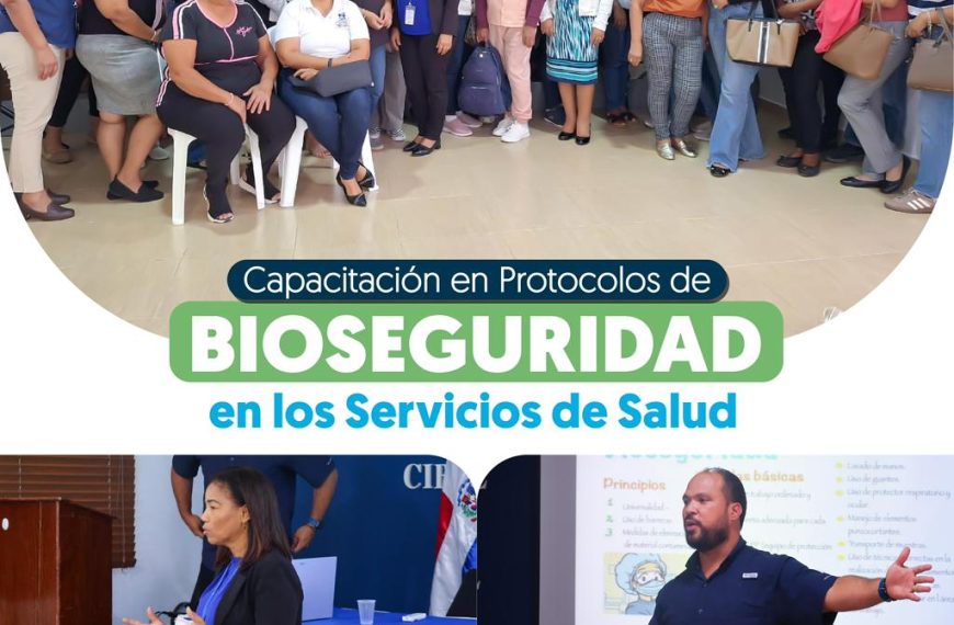 SRS CIBAO NOROESTE FORTALECE CONOCIMIENTOS EN BIOSEGURIDAD DEL PERSONAL DE ENFERMER&Iacute;A Y &Aacute;REAS DE APOYO