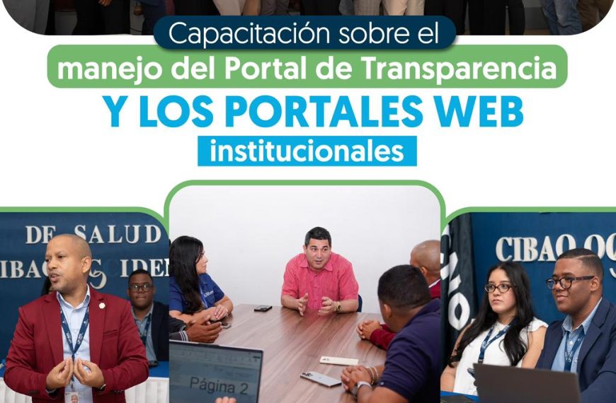 SNS FORTALECE CAPACIDADES EN MANEJO DEL PORTAL DE TRANSPARENCIA Y PLATAFORMAS WEB INSTITUCIONALES