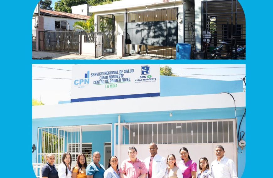 SERVICIO REGIONAL DE SALUD CIBAO NOROESTE FORTALECE ATENCI&Oacute;N EN EL CENTRO DE PRIMER NIVEL LA MINA