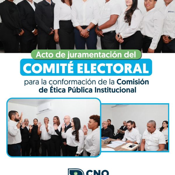 SRSCNO JURAMENTA COMIT&Eacute; ELECTORAL PARA CONFORMACI&Oacute;N DE LA COMISI&Oacute;N DE &Eacute;TICA P&Uacute;BLICA INSTITUCIONAL